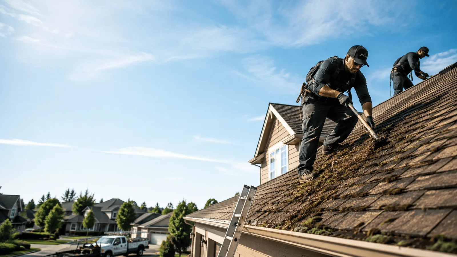 Roof Moss Removal in Pool, WV near me